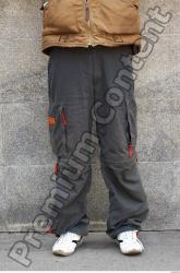 Leg Head Man Casual Trousers Slim Athletic Street photo references